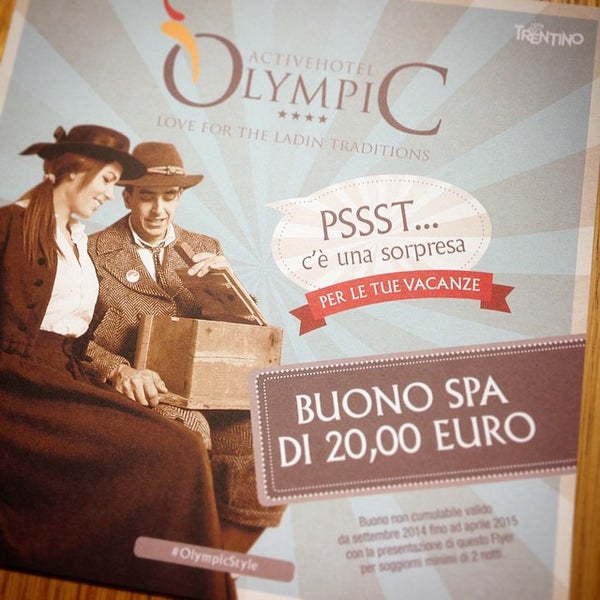 Снимок сделан в Active Hotel Olympic - Val di Fassa пользователем ActiveHotel O. 10/24/2014