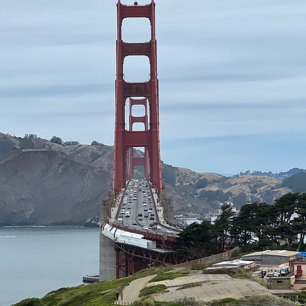 6/4/2022 tarihinde Panagis V.ziyaretçi tarafından Golden Gate Overlook'de çekilen fotoğraf