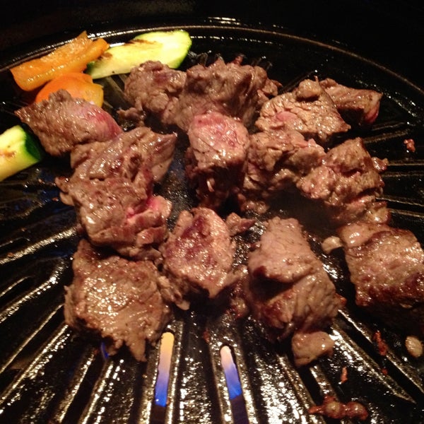 Photo taken at miss KOREA BBQ by douglas on 5/1/2013