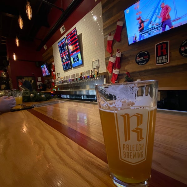 Photo taken at Raleigh Brewing Company by Chris M. on 12/16/2019