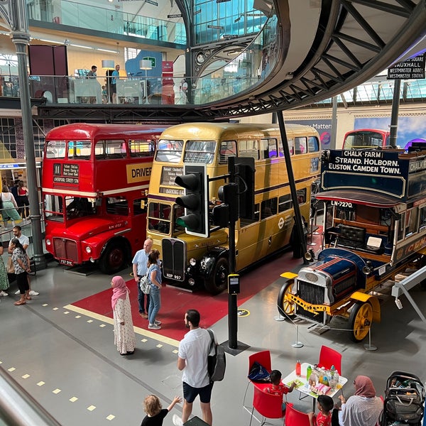 Photo taken at London Transport Museum by Devin H. on 8/6/2022