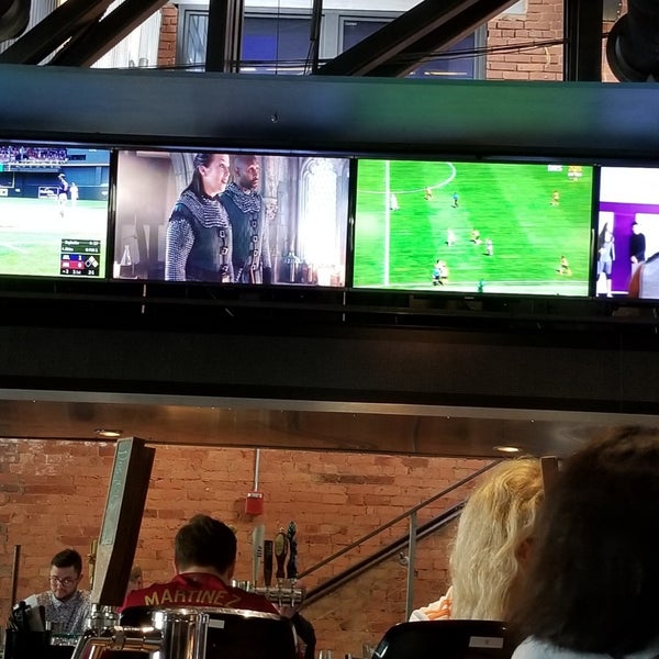 Photo taken at STATS Brewpub by Brian P. on 5/12/2019