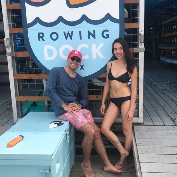 รูปภาพถ่ายที่ Rowing Dock โดย Diana K. เมื่อ 5/28/2017