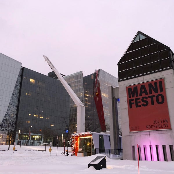 Photo taken at Musée d&#39;art contemporain de Montréal (MAC) by Michael K. on 1/20/2019