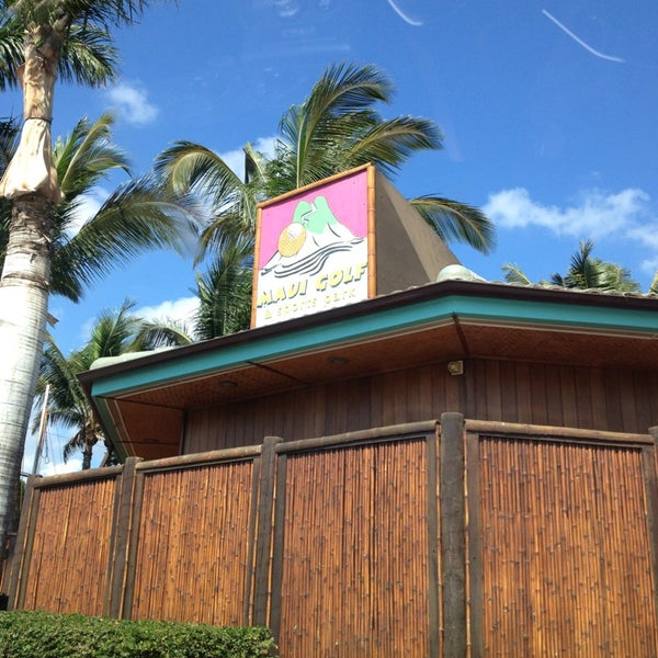 Photo taken at Maui Golf &amp; Sports Park by Vicki C. on 1/27/2013