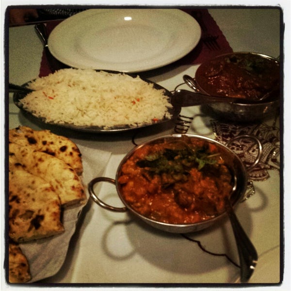 Photo taken at India Quality Restaurant by Joslin D. on 11/30/2013