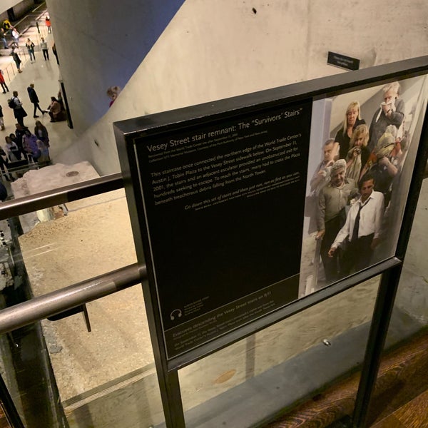 Photo taken at 9/11 Tribute Museum by KK on 2/25/2019