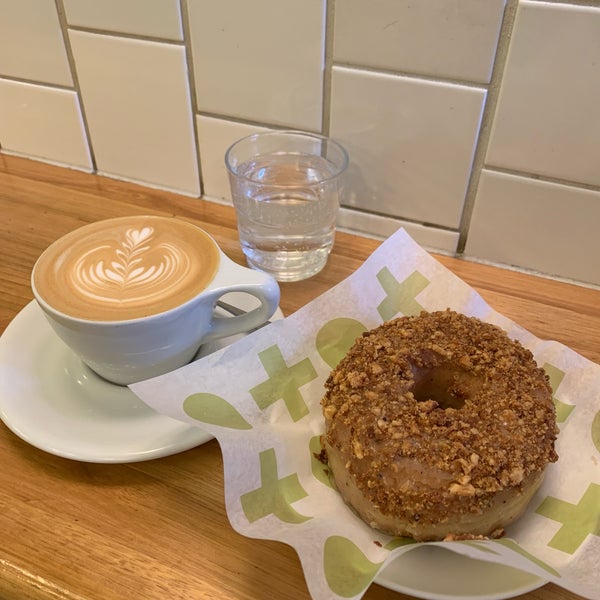 Photo taken at Shortstop Coffee &amp; Donuts by Jimmy T. on 9/1/2019