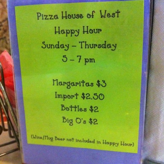 Pizza House of West West, TX