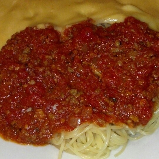 Das Foto wurde bei Spaghetti Works von Frank F. am 3/29/2013 aufgenommen