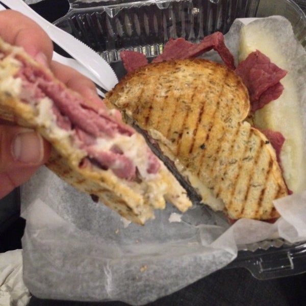 I got the "Brooklyn Reuben".  Very thin and possibly the worst looking Reuben I've ever seen.