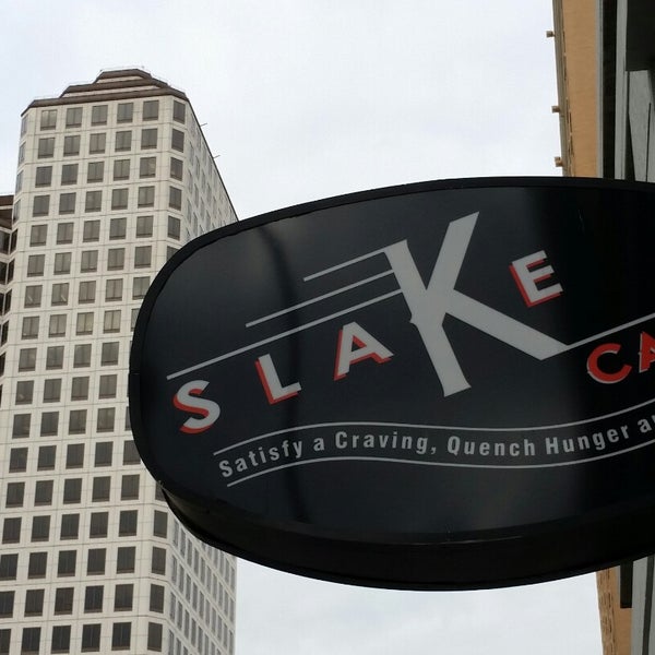 Photo taken at Slake Cafe &amp; Bar by Stephen H. on 11/3/2014