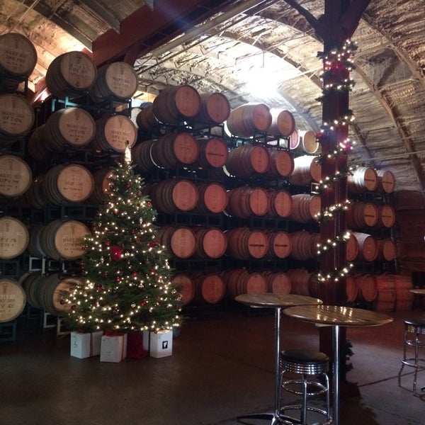 Photo taken at Carr Winery &amp; Tasting Room by Eva L. on 12/22/2013
