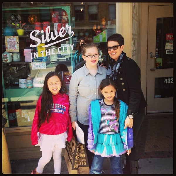 Photo taken at Silver in the City by Gina M. on 4/21/2013