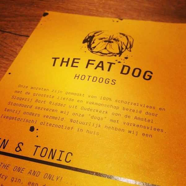 Photo taken at The Fat Dog by Pim P. on 8/14/2014