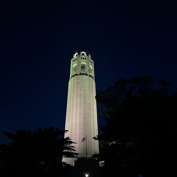 Photo taken at Coit Tower by Anthony J. on 7/31/2023