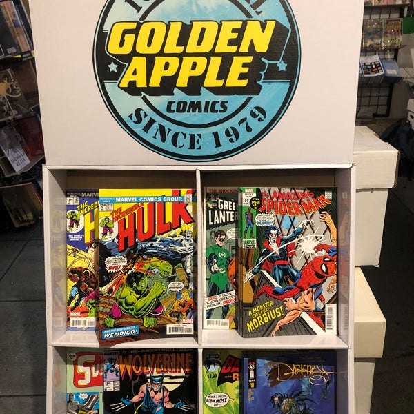 Photo taken at Golden Apple Comics by Anthony J. on 4/1/2021