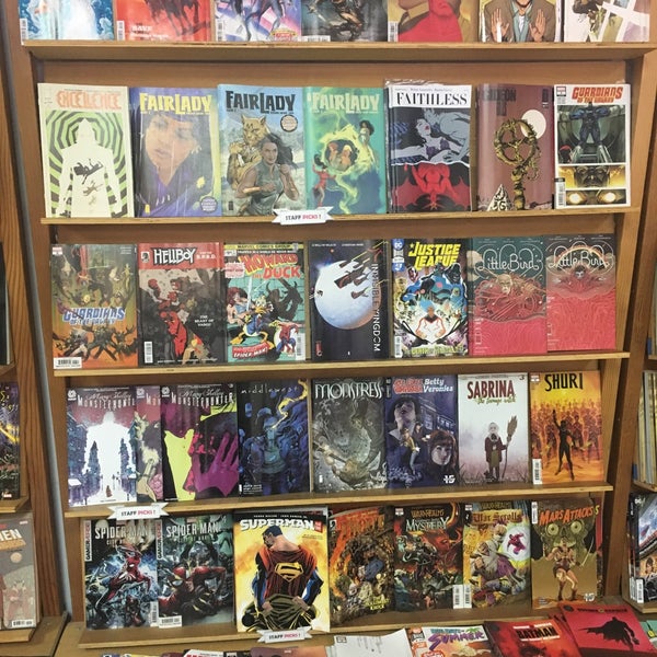 Photo taken at Mission: Comics &amp; Art by Anthony J. on 7/5/2019