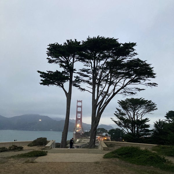 Photo taken at Golden Gate Overlook by Anthony J. on 11/1/2022
