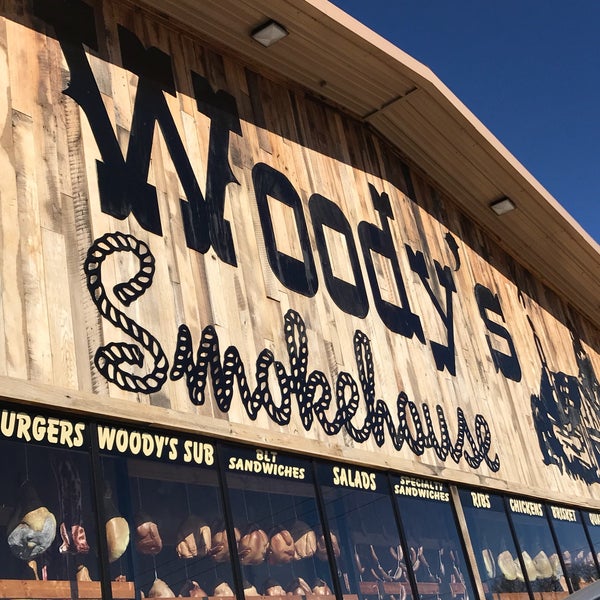 Foto diambil di Woody&#39;s Smokehouse Inc. oleh LJ pada 1/12/2018