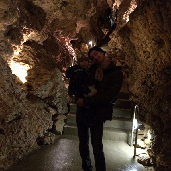 Photo taken at Szemlő-hegyi-barlang by Julia S. on 12/12/2015