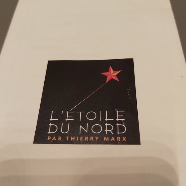 Das Foto wurde bei L&#39;Étoile du Nord par Thierry Marx von J.D. C. am 9/17/2019 aufgenommen