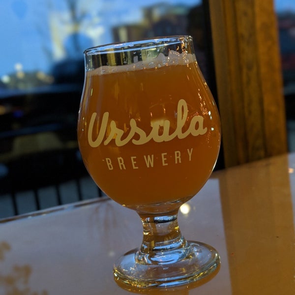 Photo taken at Ursula Brewery by Drew D. on 4/19/2019