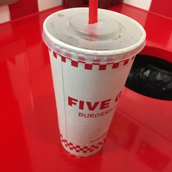 Photo taken at Five Guys by Elly W. on 5/25/2018