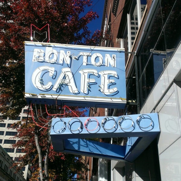 Photo taken at Bon Ton Café by Brett R. on 11/6/2014