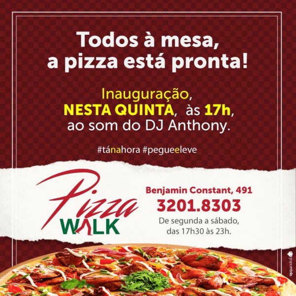 Pizza walk. Pizza walk