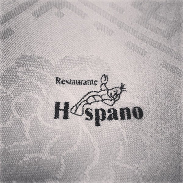 Photo taken at Restaurante Hispano by Luis B. on 9/28/2013