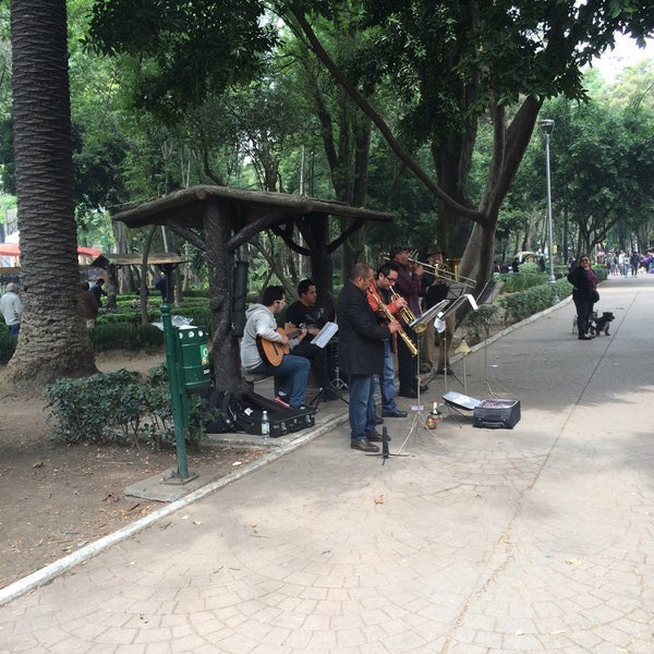 Photo prise au Parque México par @De_paseo_ le2/15/2015
