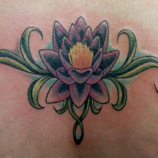 Phoenix with Lotus Tattoo  Ace Tattooz