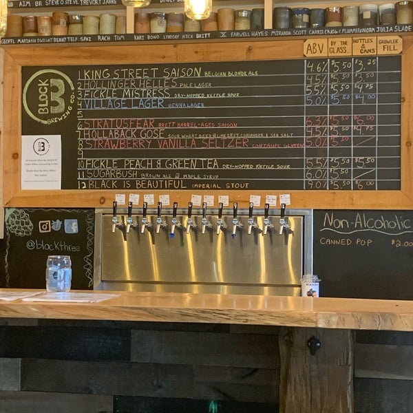 Photo taken at Block Three Brewing by Chelva S. on 8/20/2020