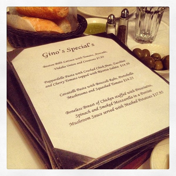 Foto diambil di Gino&#39;s Restaurant oleh Charlie O. pada 7/28/2013