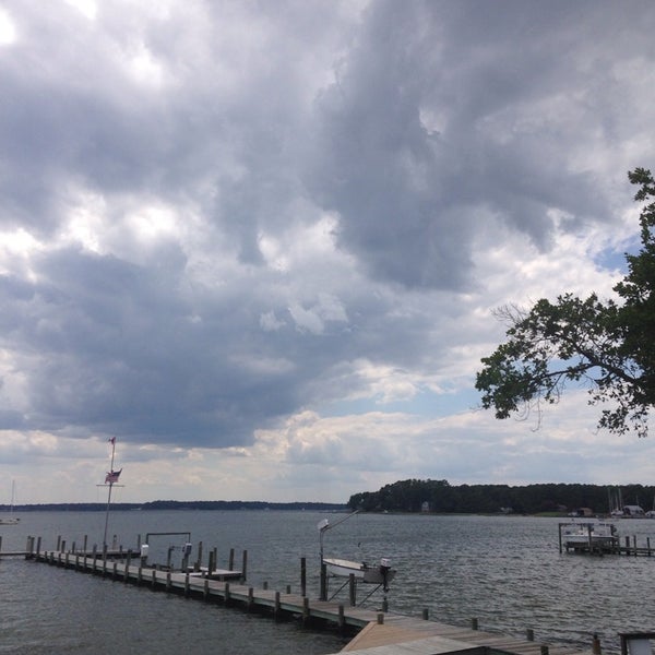 Photo taken at Fishing Bay Yacht Club by Copeland C. on 7/28/2014