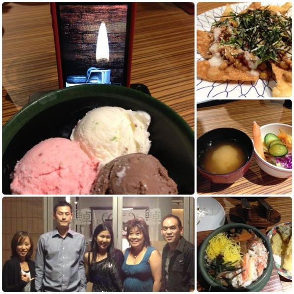 Photo taken at Gyotaku Japanese Restaurant - King Street by Shay S. on 2/16/2013