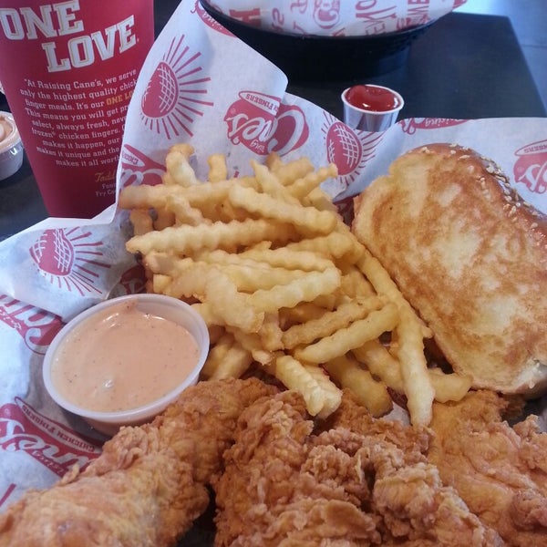 Photo taken at Raising Cane&#39;s Chicken Fingers by Joe A. on 5/10/2013