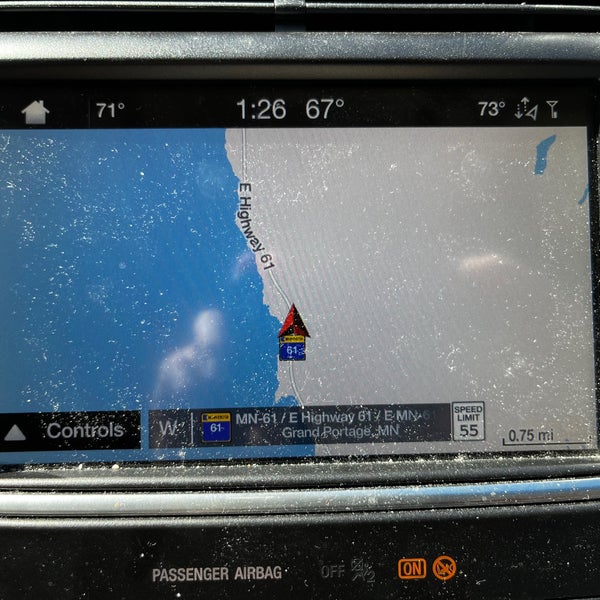 Pigeon River Border Crossing Border Crossing in Grand Portage