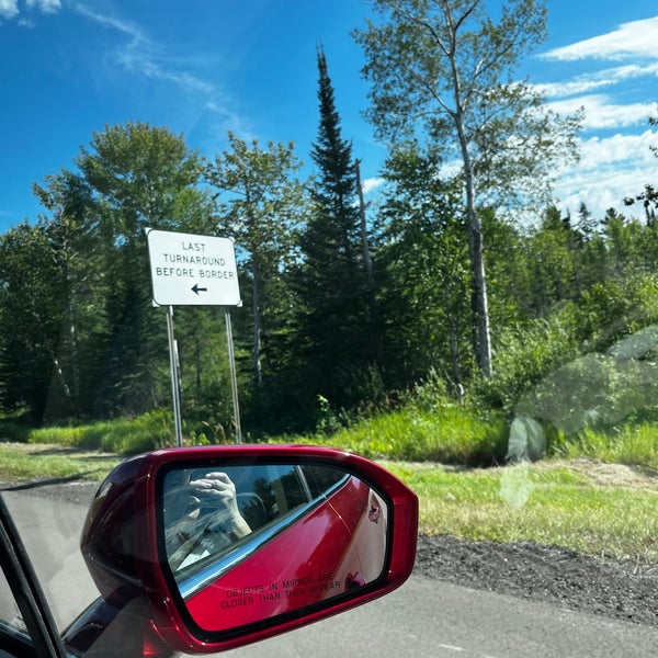 Pigeon River Border Crossing Border Crossing in Grand Portage