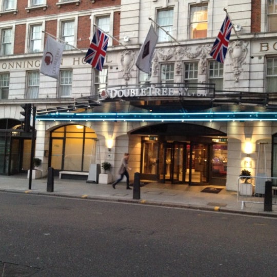 Photo taken at DoubleTree by Hilton Hotel London - West End by Melissa on 10/8/2012