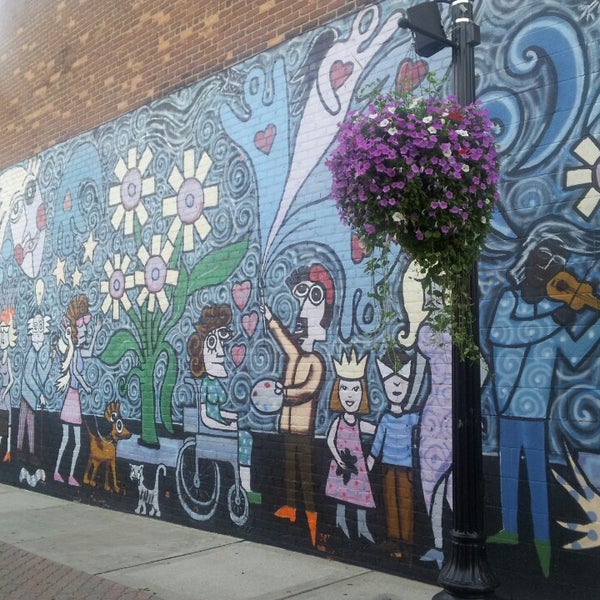 Photo taken at Downtown Ferndale by Christina M. on 9/1/2013