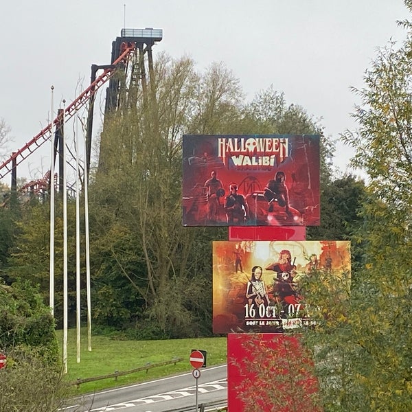 Photo taken at Walibi Belgium by Va5l ⚡️⚡️⚡️ D. on 11/4/2021