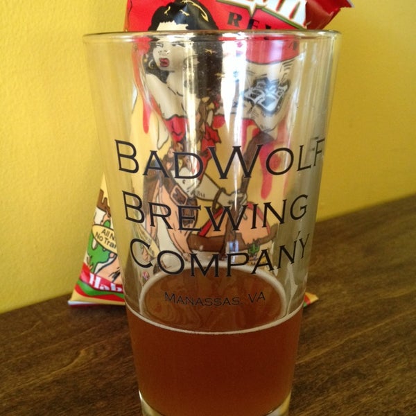 Photo taken at BadWolf Brewing Company by Mark S. on 1/24/2014