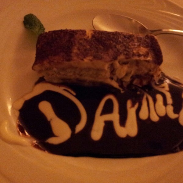 Photo taken at D&#39;Amici Ristorante by Lourdes P. on 5/5/2013