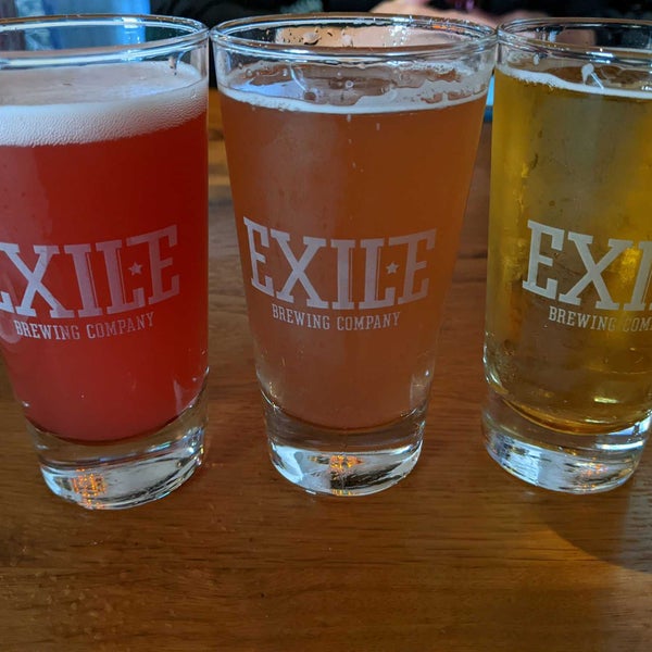 รูปภาพถ่ายที่ Exile Brewing Co. โดย Scott A. เมื่อ 9/25/2022