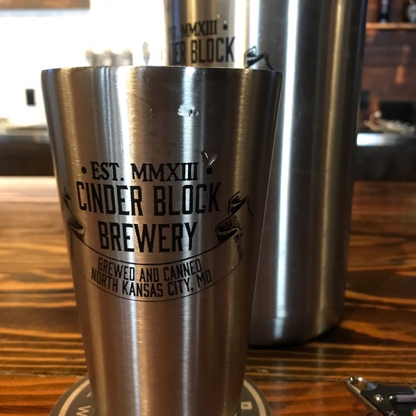 Foto diambil di Cinder Block Brewery oleh Matthew A. pada 9/7/2018