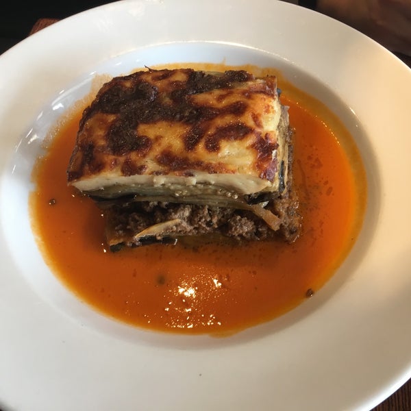 Very tasty mousaka - good sauce and meat.