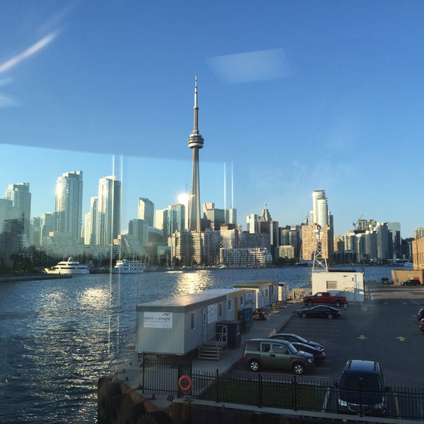Photo taken at Billy Bishop Toronto City Airport Ferry by Hashem A. on 6/3/2015