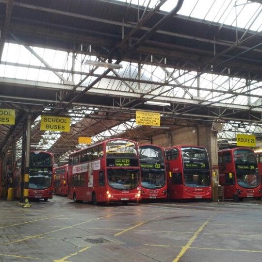 Photos At Arriva London North Bus Depot Bus Station